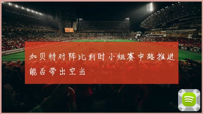 加贝特对阵比利时小组赛中路推进能否带出空当
